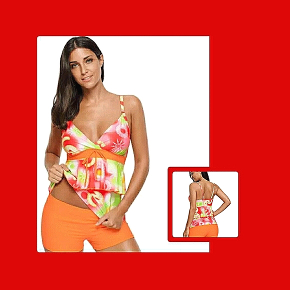 Other - *Plus Size* Layered Tankini bathingsuits/swimsuits